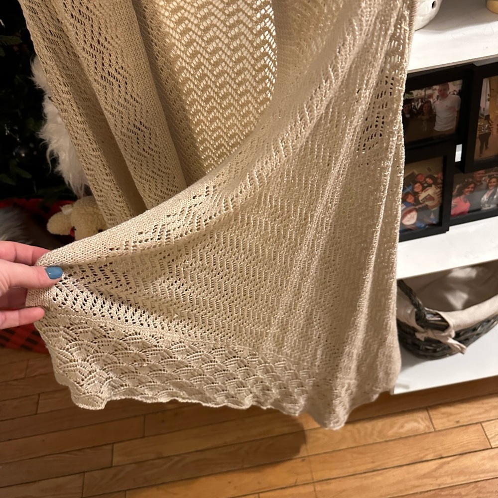 Knit Cream Vest
